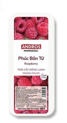 Phúc bồn tử nguyên trái đông lạnh Andros (Frozen Raspberry - IQF) - hộp 500g