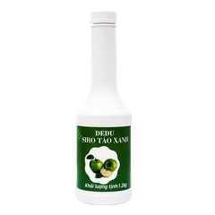 Syrup Táo Xanh Dedu - 1.2Kg