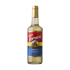 Torani French Vanilla Syrup - 750ml