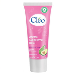 Kem Tẩy Lông Cléo Dành Cho Da Nhạy Cảm 50g Avocado Hair Removal Cream - Sensitive Skin
