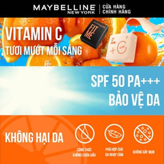 Kem Nền Maybelline Tươi Mướt Chống Nắng SPF50