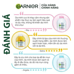 Nước Tẩy Trang Garnier Làm Sạch Sâu Lớp Trang Điểm 400ml
