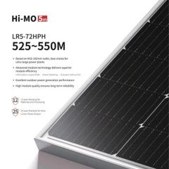 Tấm pin năng lượng mặt trời Longi 535W
