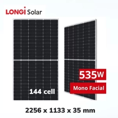 Tấm pin năng lượng mặt trời Longi 535W