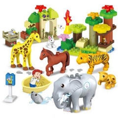 Đồ chơi xếp hình thế giới động vật ngộ nghĩnh Stapaw ZOO_3601