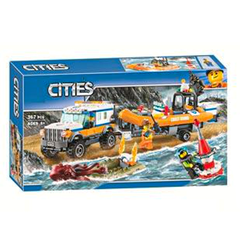 Đồ chơi xếp hình Cities Coast Guard_10753