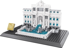 Đồ chơi xếp hình Đài phun nước Trevi - Rome_4212