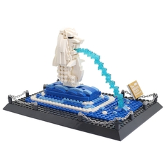 Đồ chơi xếp hình Tượng Merlion Singapore_4218