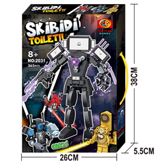 Đồ chơi xếp hình Robot Skibidi Titan TV_2031