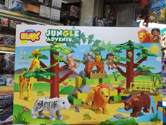 Đồ chơi xếp hình thế giới động vật Jungle Adventure_3720