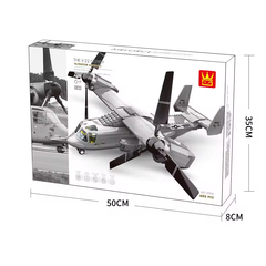 Đồ chơi xếp hình Máy bay V-22 Osprey Tiltrotor_5006
