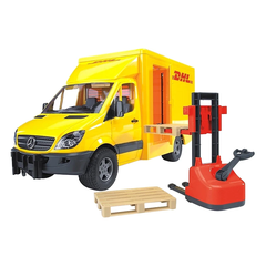 Mô hình Xe Chuyển Phát Nhanh Và Máy Nâng_02534