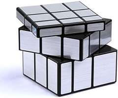 Đồ chơi Rubik kocka 3x3x3 Moyu Silver Mirror_MF9111