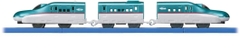 Đồ chơi tàu điện  Shinkansen Bullet Takara Tomy Plarail ES-02 Hayabusa E5 Series_208216