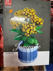 Đồ chơi xếp hình Hoa gạch chậu cây_92364