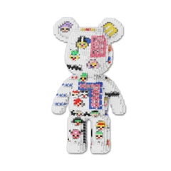 Đồ chơi xếp hình Bearbrick One Piece_5548