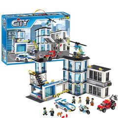 Đồ chơi xếp hình City Trạm cảnh sát_6065