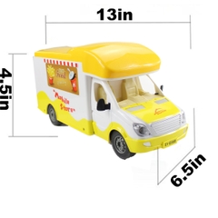 Mô hình xe bán đồ ăn có điều khiển_E668-001