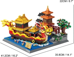 Đồ chơi xếp hình Chiếc Sơn Thuyền Sông Qinhuai_6232