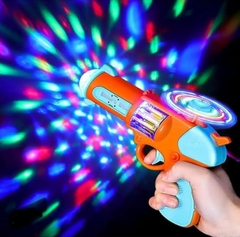 Đồ chơi súng chiếu nhạc màu TOY RK SHINE Flash cho trẻ em_9924