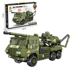 Đồ chơi xếp hình xe tăng_639003