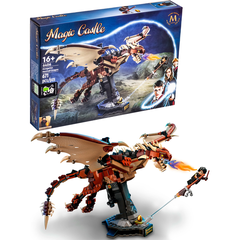 Đồ chơi xếp hình Magic Castle RỒNG ĐUÔI GAI HUNGARY Harry Potter_6406