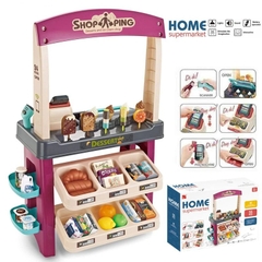 Mô hình quầy siêu thị bán kem và bánh ngọt_668-74