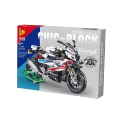 Đồ chơi xếp hình Technic BMW M1000RR Motorcycle xe đua phân khối lớn_672004