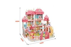 Đồ chơi xếp hình đồ nội thất nhà búp bê Barbie Dream Play_6675
