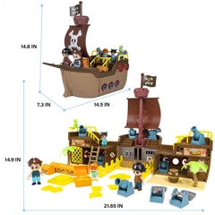Đồ chơi xếp hình thuyền cướp biển_G0019A