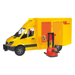 Mô hình Xe Chuyển Phát Nhanh Và Máy Nâng_02534