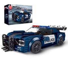 Đồ chơi xếp hình ô tô Police Car_27002