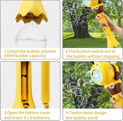Đồ chơi gậy bong bóng con ong màu vàng_636-70