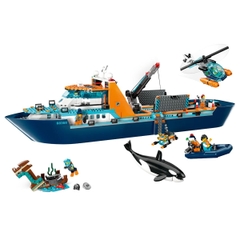 Đồ chơi xếp hình Lego city tàu thám hiểm bắc cực 60368