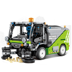 Đồ chơi xếp hình Xe quét đường_73500