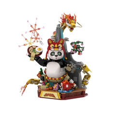 Đồ chơi xếp hình KUNG FU PANDA VÀ DRAGON WARRIOR CHÀO MỪNG TẾT NGUYÊN ĐÁN PANTASY_86504
