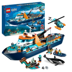 Đồ chơi xếp hình Lego city tàu thám hiểm bắc cực 60368