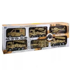 Mô hình 6 xe Quân Sự_XLQ-6T