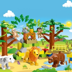 Đồ chơi xếp hình thế giới động vật Jungle Adventure_3720