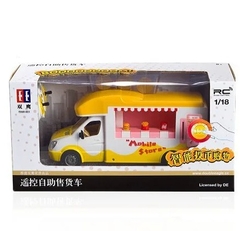 Mô hình xe bán đồ ăn có điều khiển_E668-001