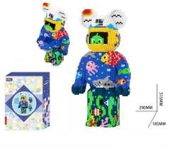 Đồ chơi xếp hình Bearbrick họa tiết tàu ngầm_1707