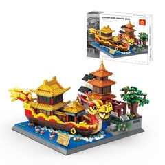 Đồ chơi xếp hình Chiếc Sơn Thuyền Sông Qinhuai_6232