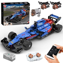 Đồ chơi xếp hình ô tô có điều khiển_18024B