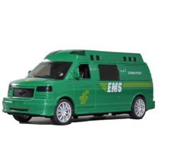 Mô hình ô tô EMS màu xanh_9839