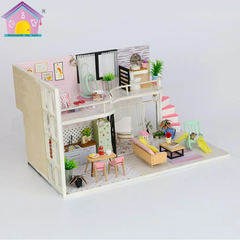 Đồ chơi xếp hình nhà gỗ đẹp mắt_M035