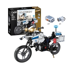 Đồ chơi xếp hình xe máy cảnh sát 32CM_C51023