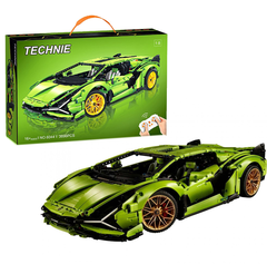 Đồ chơi xếp hình xe Lamborghini Sián_6044