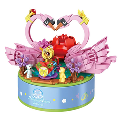 Đồ chơi xếp hình hộp nhạc xoay hình thiên nga_656013