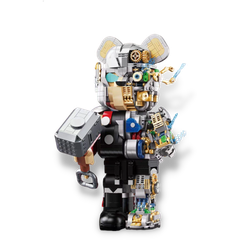 Đồ chơi xếp hình Bearbrick Robot Thor_188011