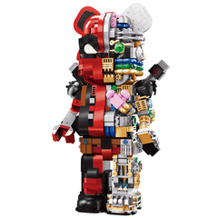 Đồ chơi xếp hình Bearbrick Deadpool Semi-Mechanical_188014